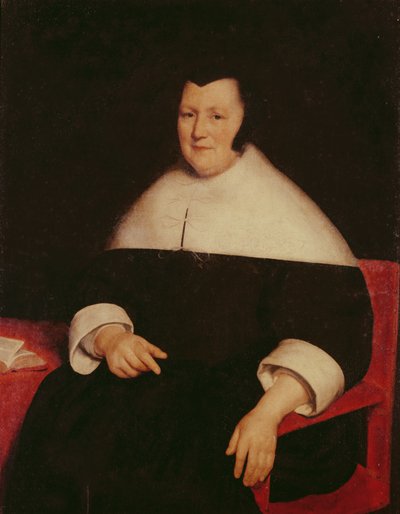 高齢者の女性の肖像画 作： Bartolomeus van der Helst