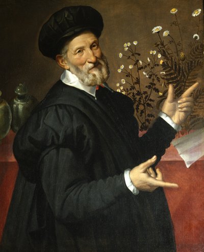 植物学者 作： Bartolommeo Passerotti