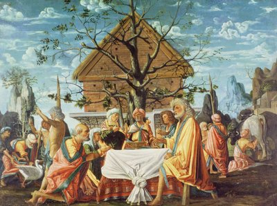 フィレモンとバウシス、1500年頃 作： Bartolommeo Suardi Bramantino