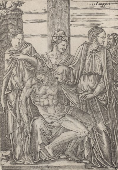 十字架からの降下、1565年。 作： Bartolommeo da Brescia