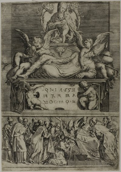 司教の墓 作： Battista Angolo del Moro