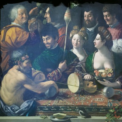 Bruxaria ou a alegoria de Hércules 作： Battista & Dossi Dosso (c.1486 1542) Dossi