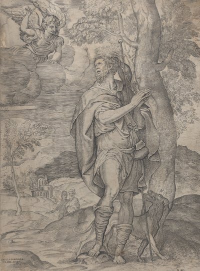 サンロック、1535-73。 作： Battista del Moro