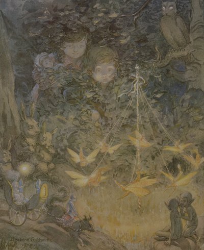 妖精を見る 作： Beatrice Goldsmith