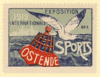 国際スポーツ展、オーステンデ、ベルギー、1912 作： Belgian School