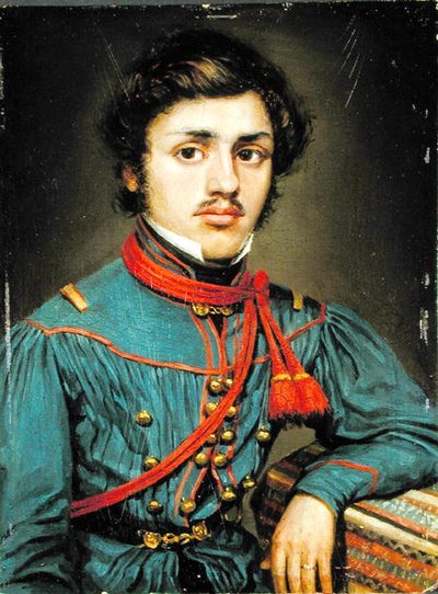 ジャン＝バティスト・ジュニ（1809-1882） 1830年ルーヴァンからの志願者（油彩・パネル） 作： Belgian School