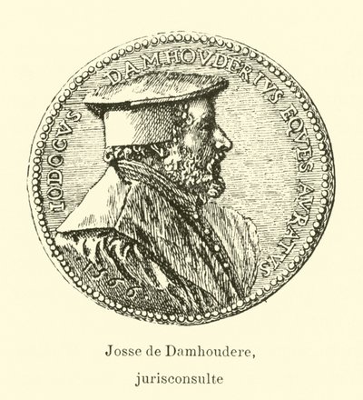 Joos de Damhouder、フランドルの弁護士 作： Belgian School