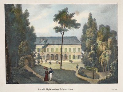 ソシエテPhylarmonique a Anvers 1826、c.1895（photochrom） 作： Belgian School