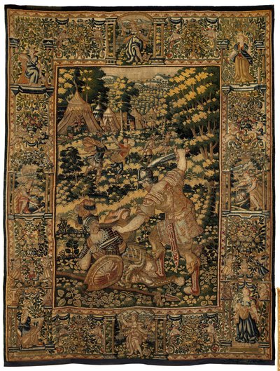 Cyrus II The Greatの物語、1590年頃（タペストリー） 作： Belgian School