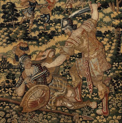 Cyrus II The Greatの物語、1590年頃（タペストリー） 作： Belgian School