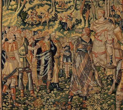 Cyrus II The Greatの物語、1590年頃（タペストリー） 作： Belgian School