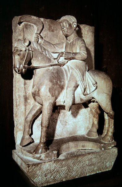 馬の農民 作： Benedetto Antelami