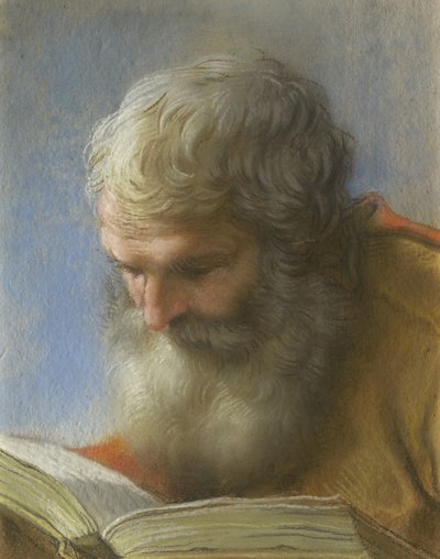使徒の読書の頭、1712 作： Benedetto Luti