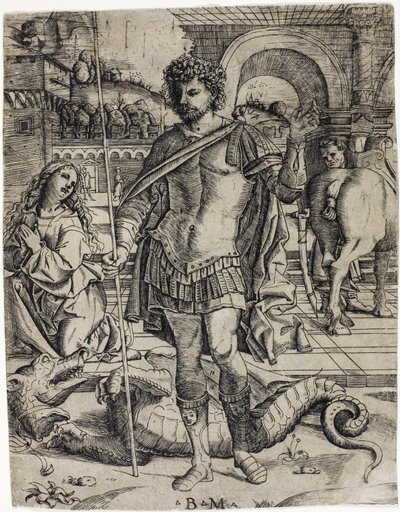 セントジョージ 作： Benedetto Montagna