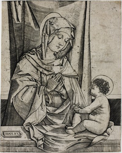 聖母子 作： Benedetto Montagna