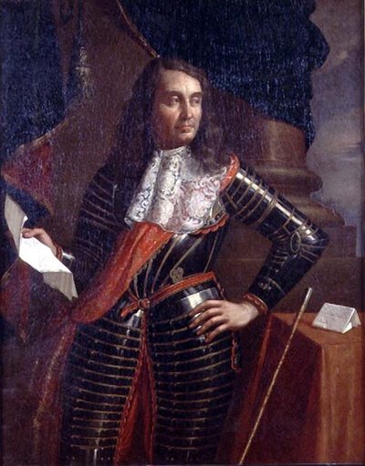 ノヴェッラーラ伯爵アルフォンソの肖像、1666年（78358組） 作： Benedetto and Cesare 1637 88 Gennari
