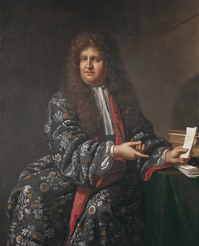 ナサニエル・チョムリーの肖像 作： Benedetto the Younger Gennari