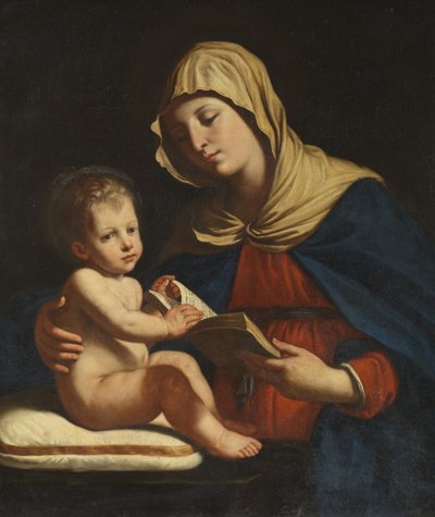 聖母子、1655〜60年頃 作： Benedetto the Younger Gennari