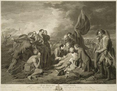 ウルフ将軍の死、1月1日 作： Benjamin (after) West