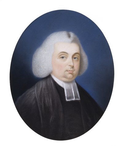 ジェームズ・ディマン牧師の肖像 作： Benjamin Blyth