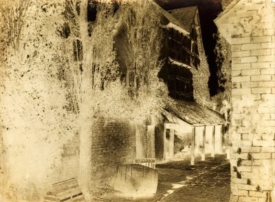 田舎の邸宅、おそらくブレディコ、1852-54。 作： Benjamin Brecknell Turner