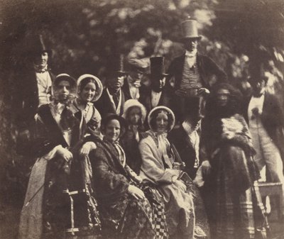 ウェディング・グループ、1852年または1853年頃1852年または1853年（写真） 作： ベンジャミン・ブレックネル・ターナー