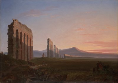 ローマのカンパーニャの眺め 作： Benjamin Champney