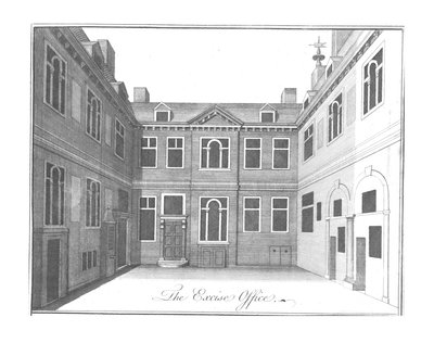 Excise Office。、c1756 作： Benjamin Cole