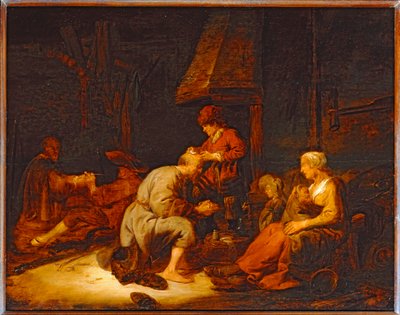 拡大鏡の操作1630 ... 作： Benjamin Gerritsz. Cuyp