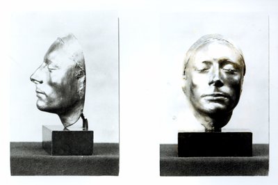 ジョンキーツ（1795-1821）のライフマスク（エレクトロタイプ） 作： Benjamin Haydon