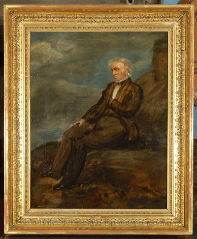 ヘルベルリンのワーズワースの肖像、1843年頃 作： Benjamin Haydon