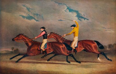 マチルダビーティングマメルーク、セントレジェ、1827年、1827年 作： Benjamin Herring