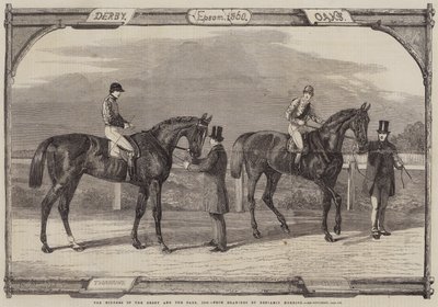 ダービーとオークスの勝者、1860 作： Benjamin Herring