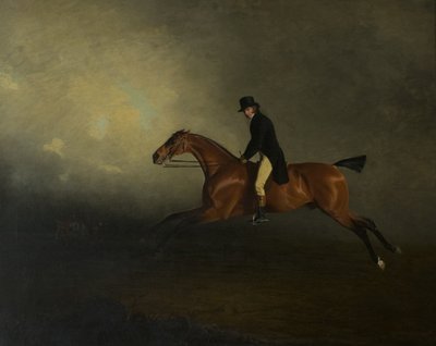 アーチボルドケネディ、12代目のカシリス伯、後に1代目のアイルサ侯爵、クルジーンからグラスゴーまで試合に乗る 作： Benjamin Marshall