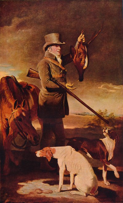 JGシャディック、有名なスポーツマン、1806 作： Benjamin Marshall