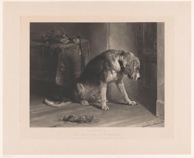 犬はドアで待っています サスペンス（オブジェクトのタイトル） 作： Benjamin Phelps Gibbon