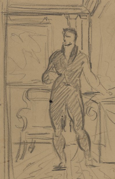 Kuvatutkimus miehen puvussa 作： Benjamin Robert Haydon