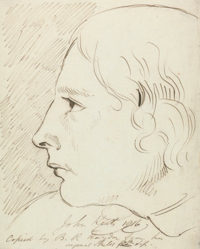ジョン・キーツ 作： Benjamin Robert Haydon