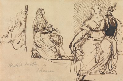 Studies of a Seated Woman   1445296   ja       japanese Successfully Translated  Original: Parish museum. Painting. Saint Antony of Padua (San Antonio de Padua). Copy of José Ribera. Oil on canvas. 17th century. Translat: Parish museum. Painting. Saint Ant 作： Benjamin Robert Haydon