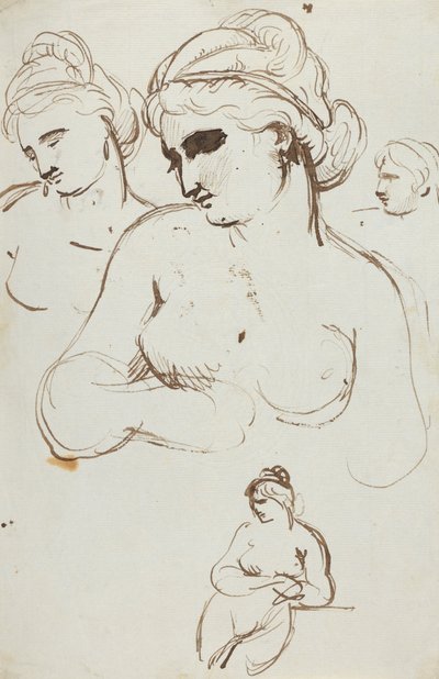 ヌード女性の研究 作： Benjamin Robert Haydon