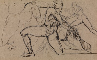 Estudo de um Nu Masculino 作： Benjamin Robert Haydon