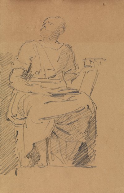 坐像の研究 作： Benjamin Robert Haydon