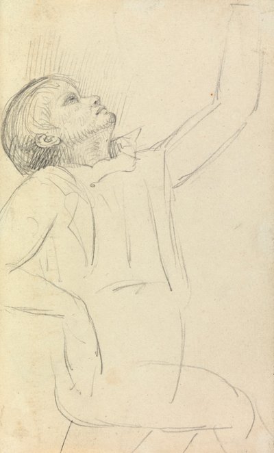 Tutkimus istuvasta miehestä 作： Benjamin Robert Haydon