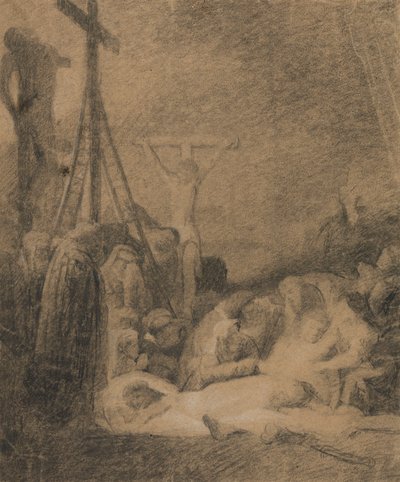 Estudo da Crucificação 作： Benjamin Robert Haydon