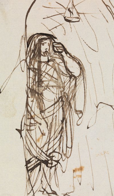 ラザロの復活の研究 作： Benjamin Robert Haydon