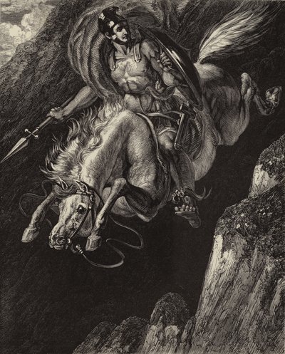 マーカス・クルティウス 作： Benjamin Robert after Haydon