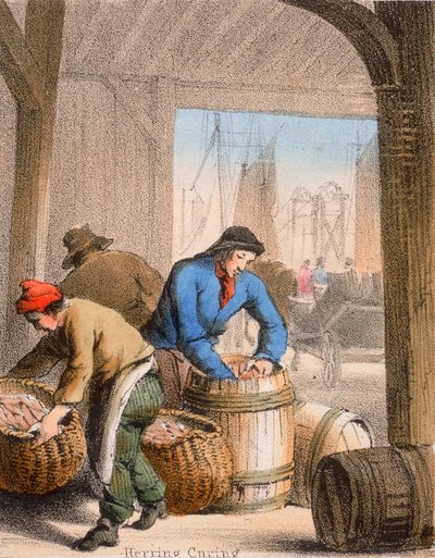 ニシン硬化、c1845 作： Benjamin Waterhouse Hawkins