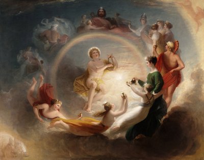 アポロのエンチャント 作： Benjamin West