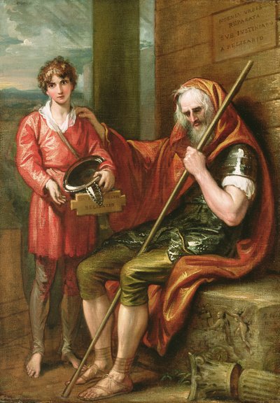 ベリサリウスと少年、1802年 作： Benjamin West