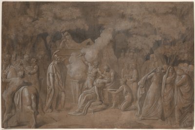 イフィゲニアの死(?) 作： Benjamin West